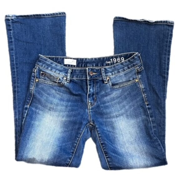 GAP 1969 Curvy Jeans Medium Wash Size 27S - Picture 4 of 5